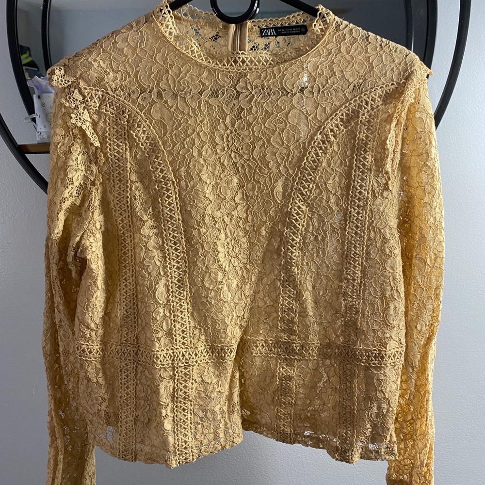 Zara lace blouse